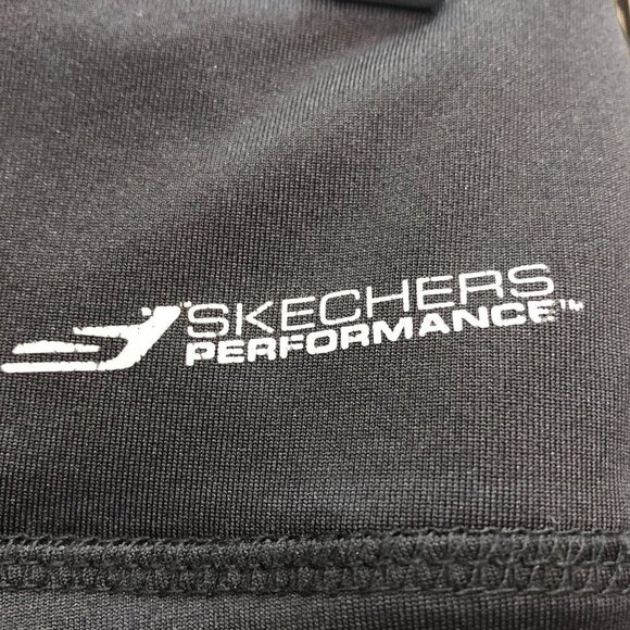 Skechers GoDri Performance Black Leggings NEW - Picture 4 of 8